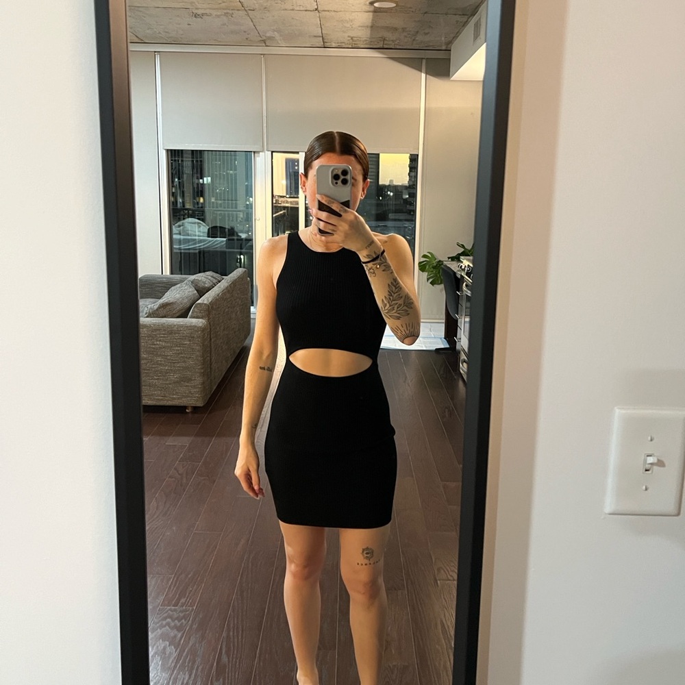 Wilfred Mini Cut-Out Dress